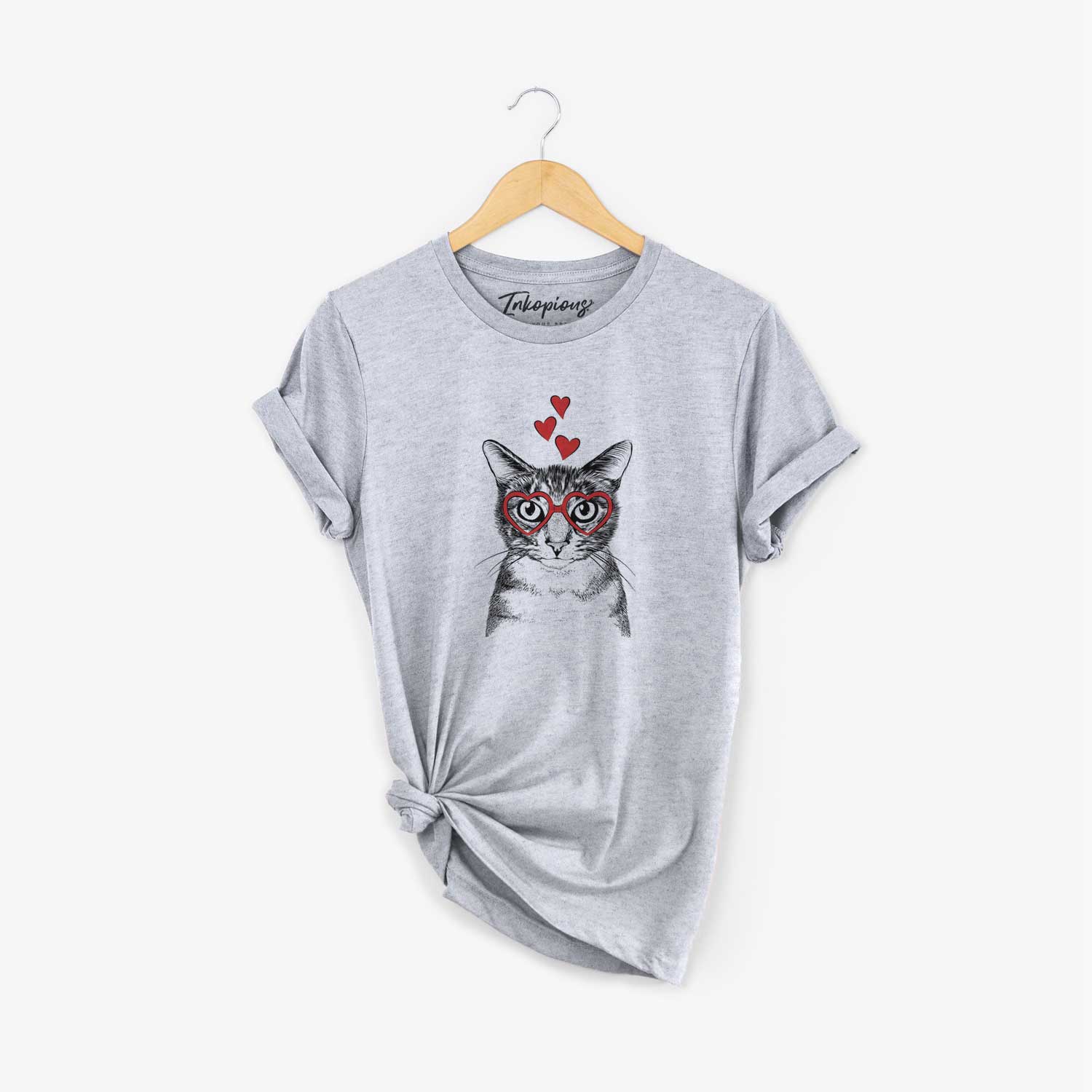 Valentine Hobbes the Tabby Cat - Unisex Crewneck