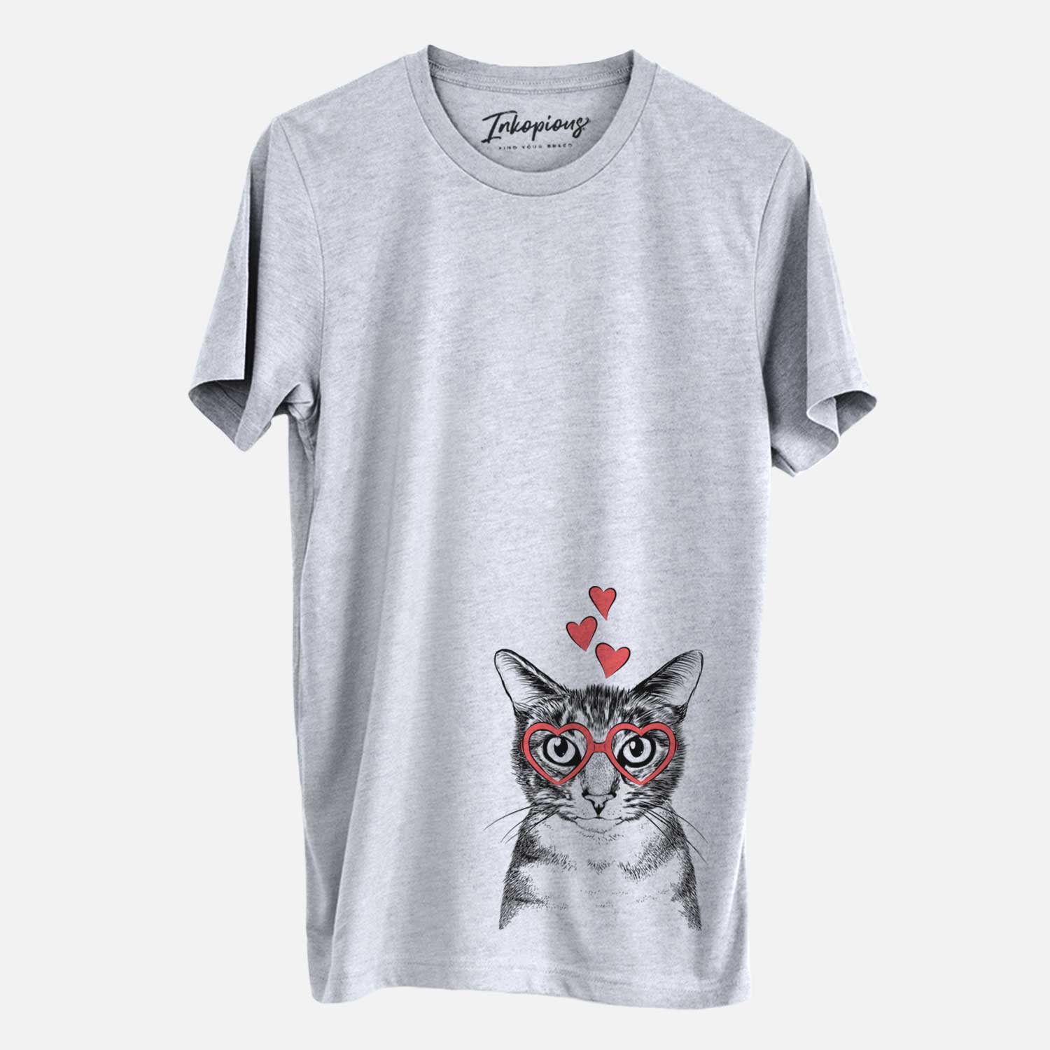 Valentine Hobbes the Tabby Cat - Unisex Crewneck