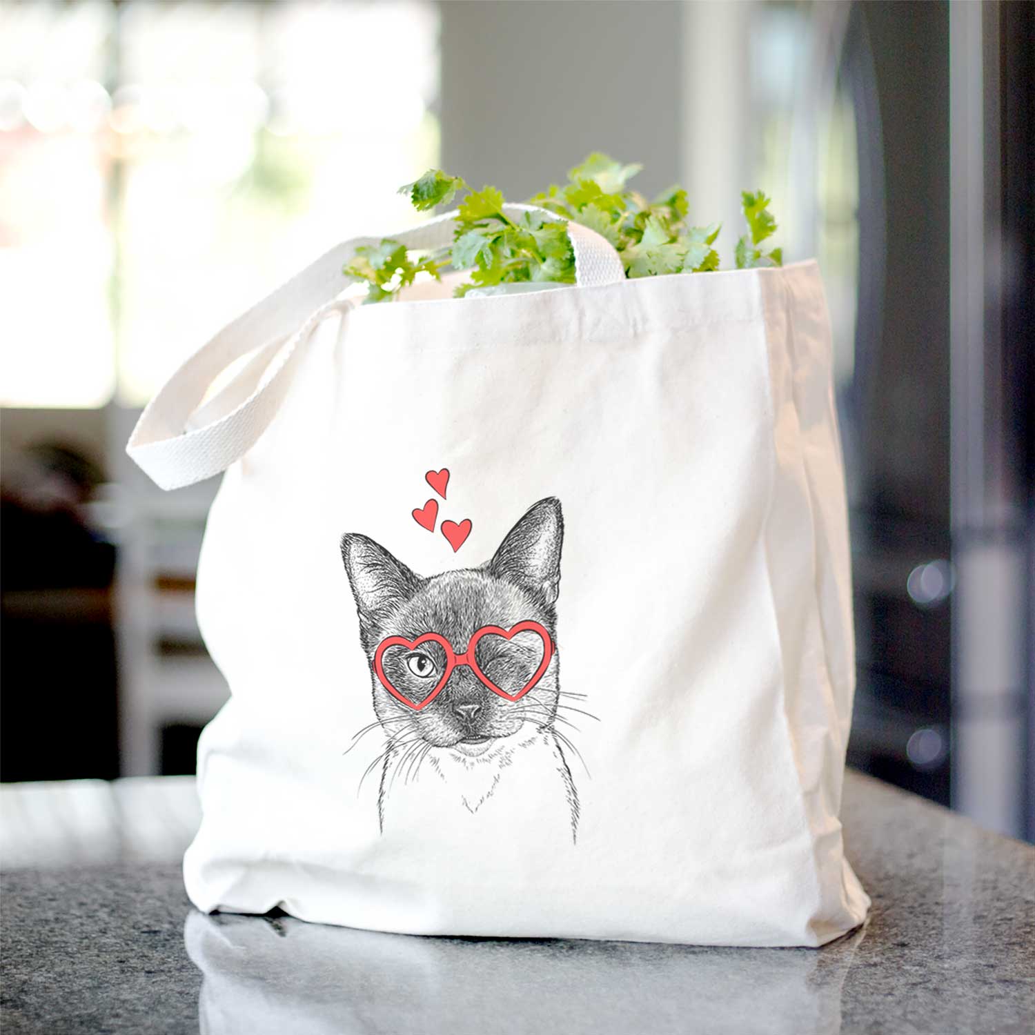 Hoggle the Siamese Cat - Tote Bag