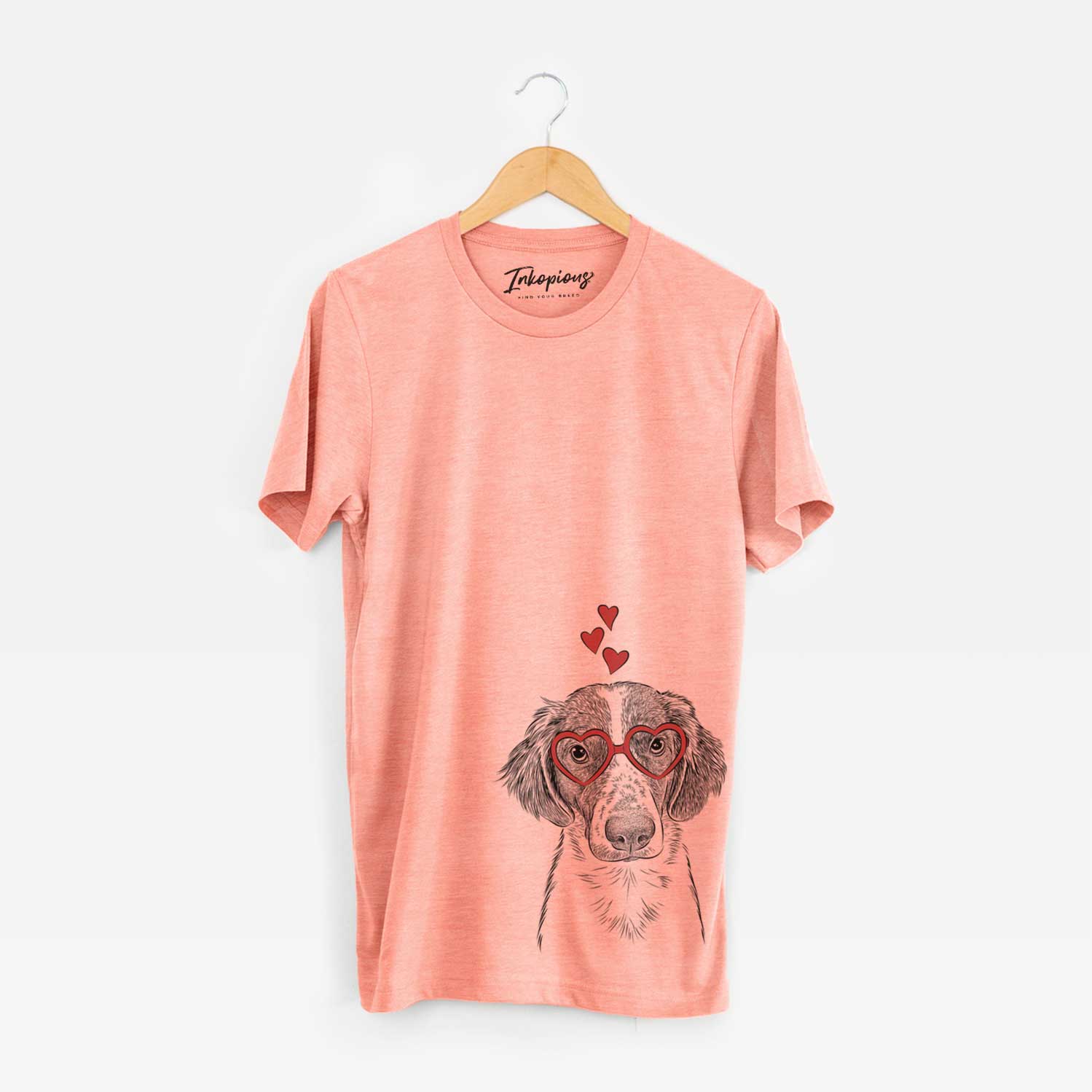 Valentine Holly the Brittany Spaniel - Unisex Crewneck