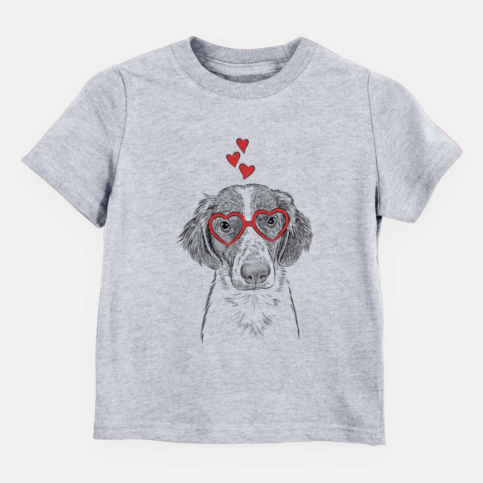 Valentine Holly the Brittany Spaniel - Kids/Youth/Toddler Shirt