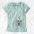 Valentine Homer the Grand Basset Griffon Vendeen - Women's V-neck Shirt