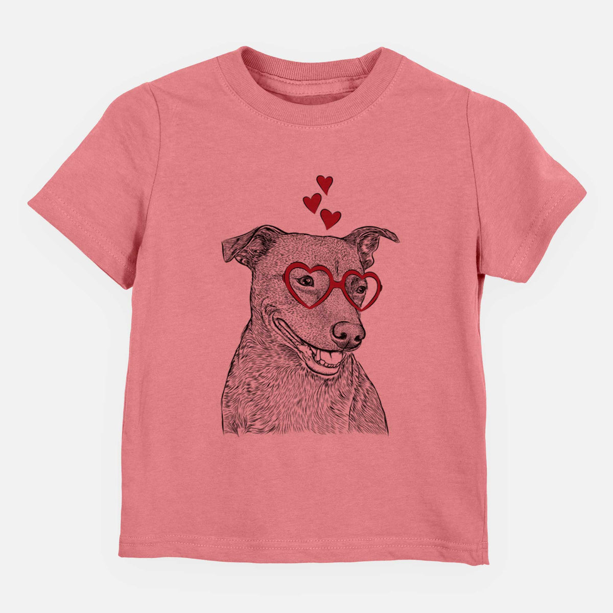 Valentine Honey the Lab Pit Mix - Kids/Youth/Toddler Shirt