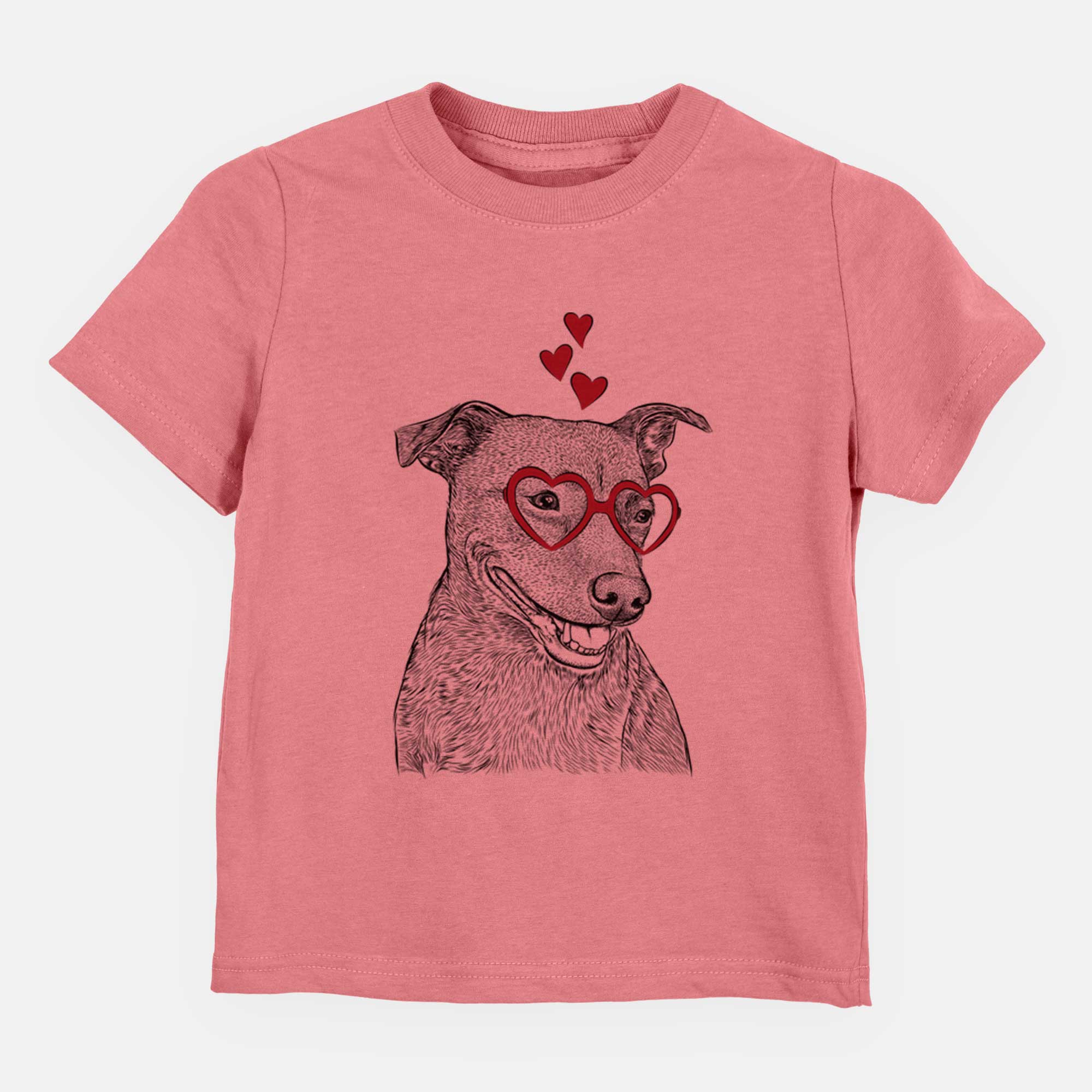 Valentine Honey the Lab Pit Mix - Kids/Youth/Toddler Shirt