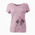 Valentine Hook the Saint Bernard - Women's V-neck Shirt