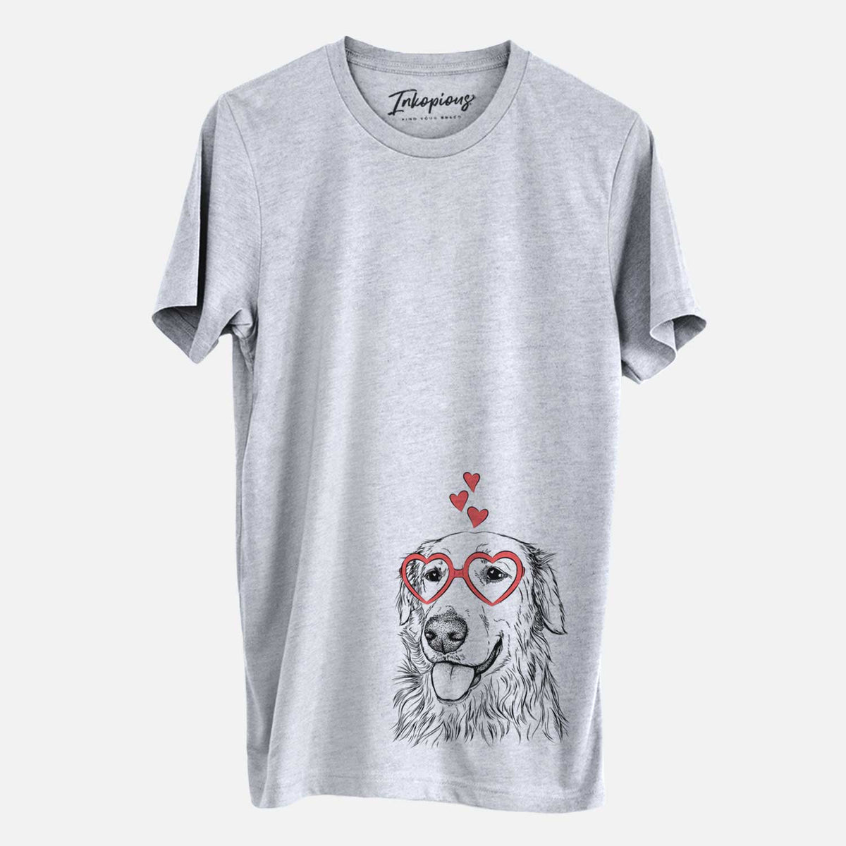 Valentine Hopper the Golden Retriever - Unisex Crewneck
