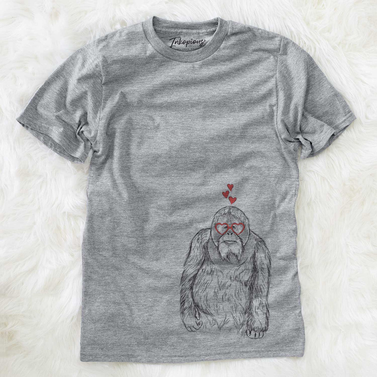 Valentine Horace the Male Orangutan - Unisex Crewneck