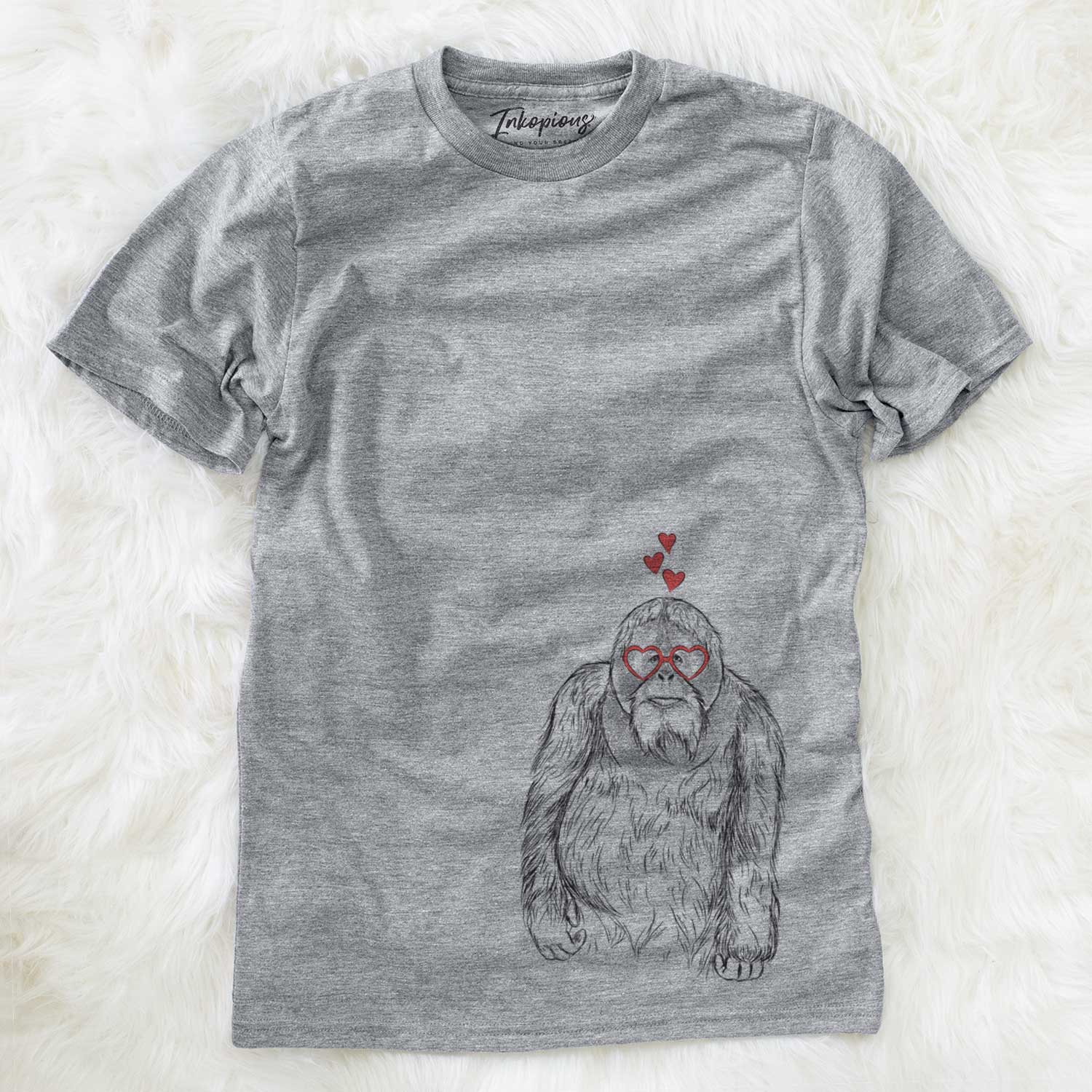 Valentine Horace the Male Orangutan - Unisex Crewneck