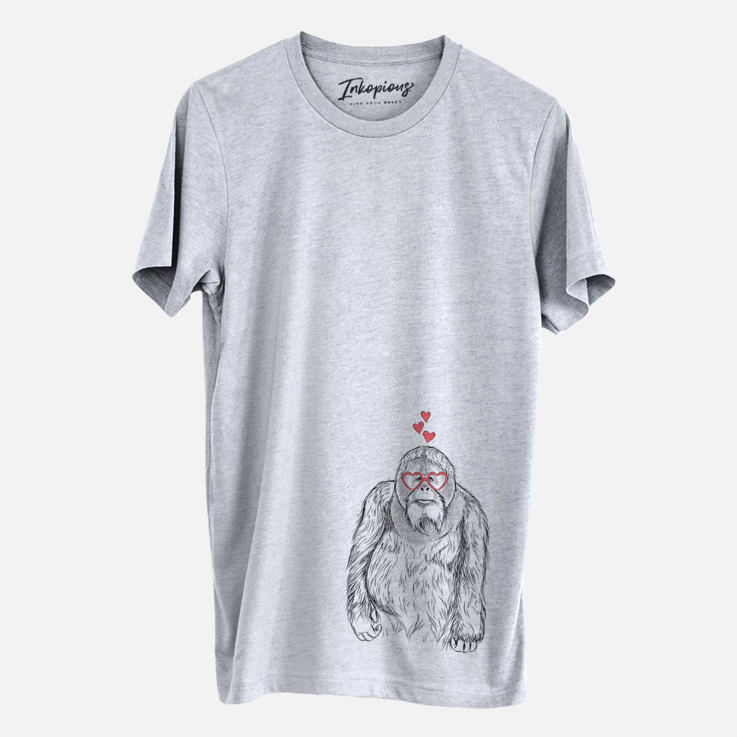 Valentine Horace the Male Orangutan - Unisex Crewneck