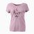 Valentine Hoya the Korean Jindo - Women's V-neck Shirt