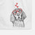 Huck the Bluetick Coonhound Decorative Hand Towel