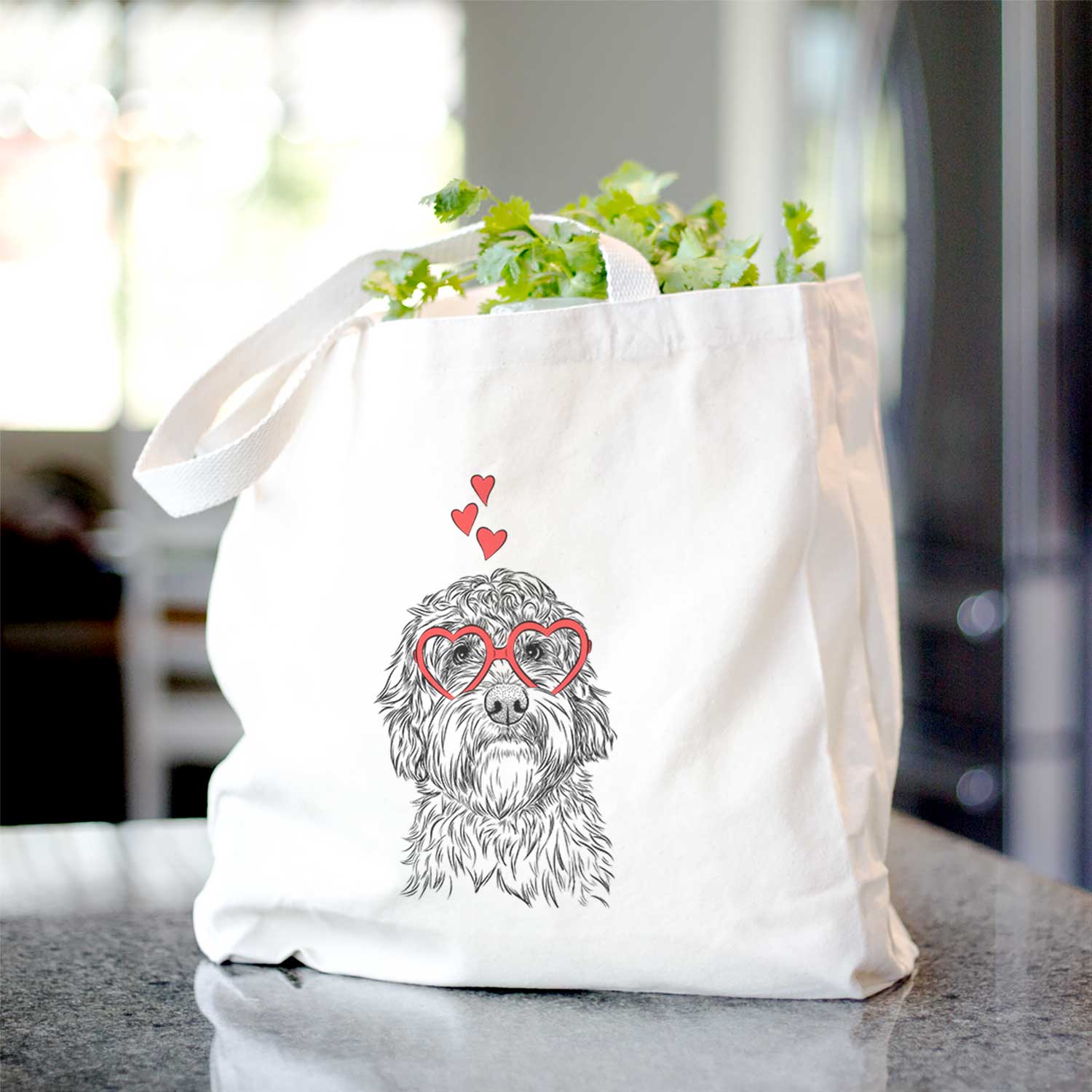 Huckleberry the Australian Labradoodle - Tote Bag