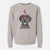 Valentine Hudson the German Shorthaired Pointer - Unisex Pigment Dyed Crew Sweatshirt