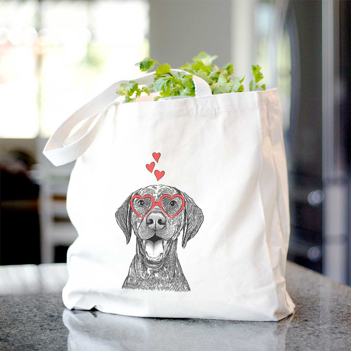 Hudson the German Shorthaired Pointer - Tote Bag