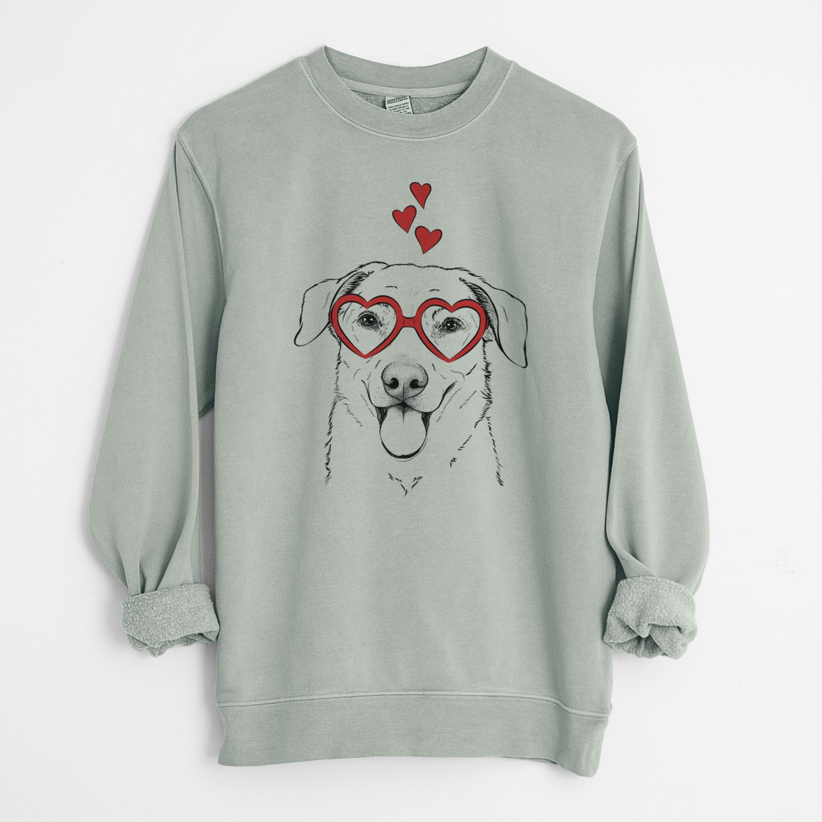 Valentine Hudson the Shepherd - Unisex Pigment Dyed Crew Sweatshirt