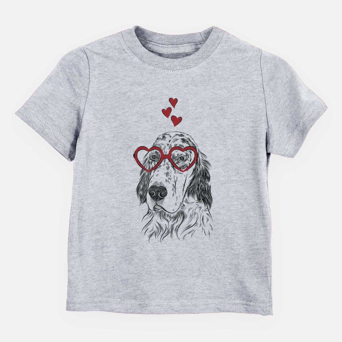 Valentine Hutch the English Setter - Kids/Youth/Toddler Shirt