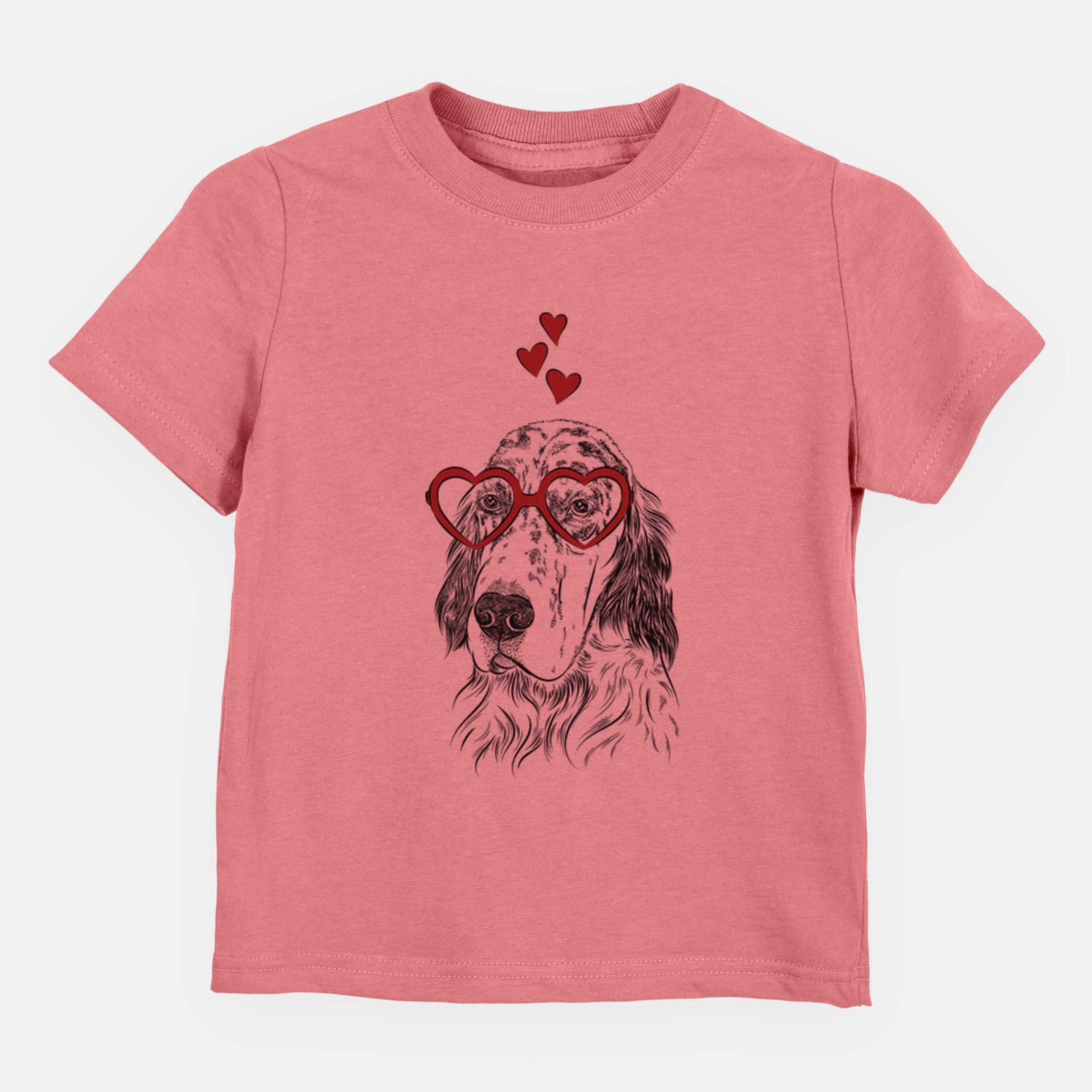 Valentine Hutch the English Setter - Kids/Youth/Toddler Shirt