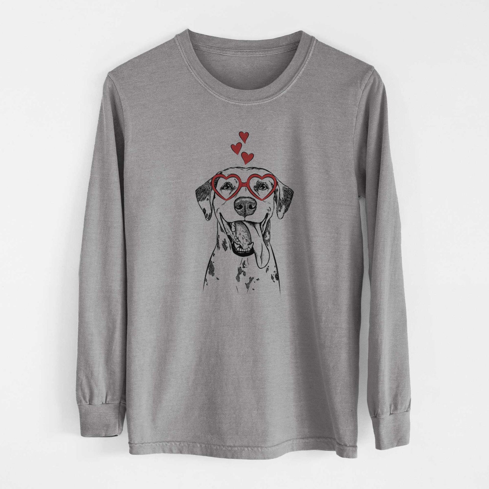 Valentine Hydro the Dalmatian - Heavyweight 100% Cotton Long Sleeve