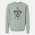 Valentine Hydro the Dalmatian - Unisex Pigment Dyed Crew Sweatshirt