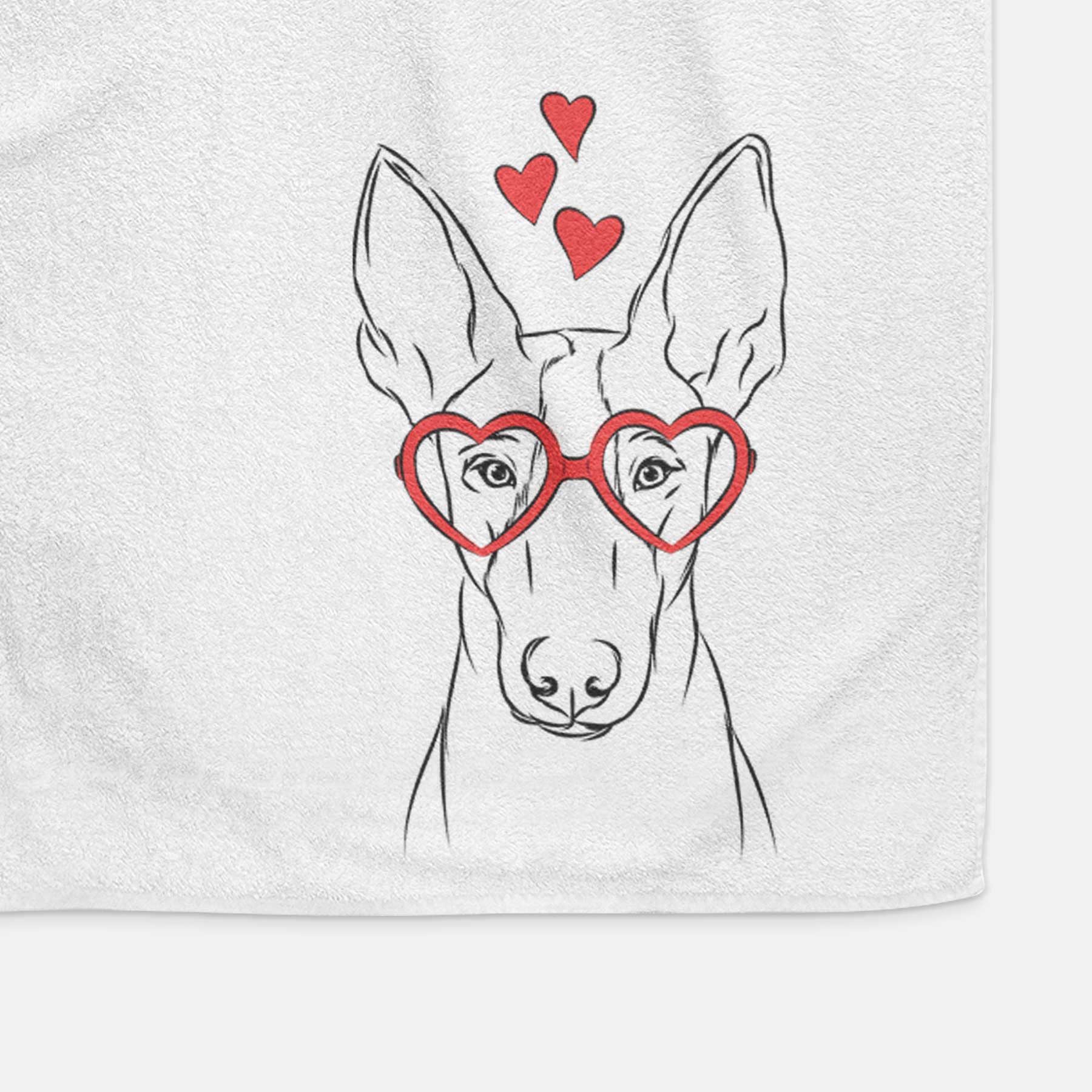 Indy the Ibizan Hound Decorative Hand Towel