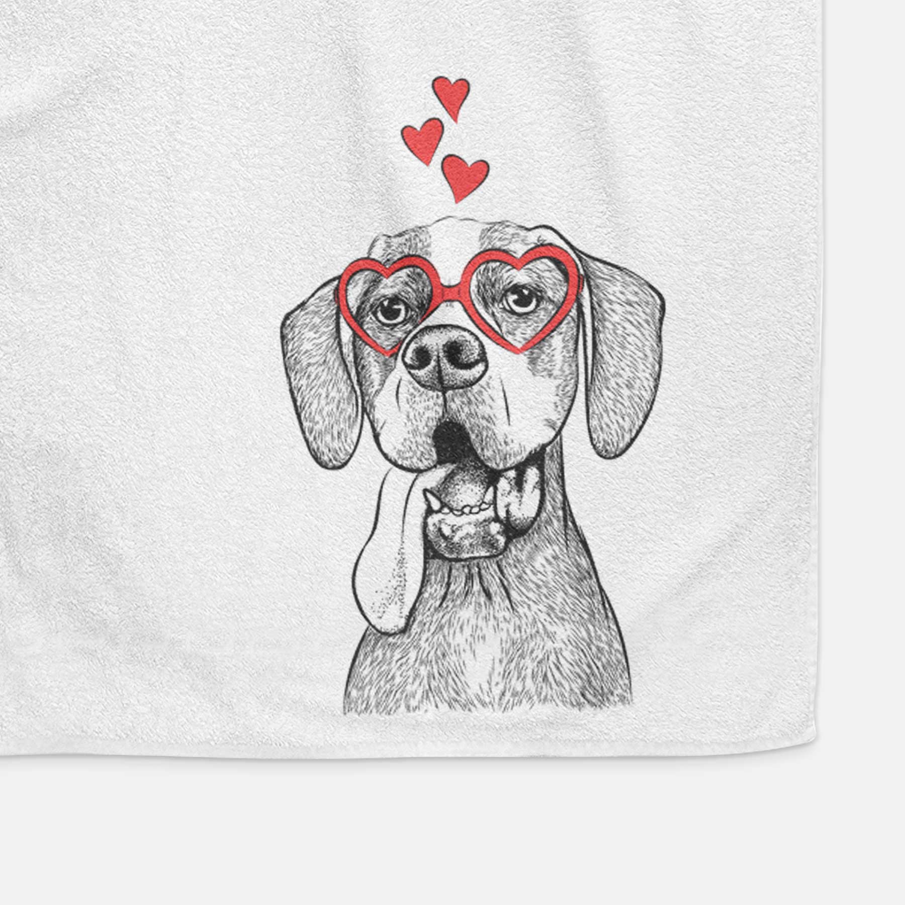 Irwin the English Pointer Decorative Hand Towel