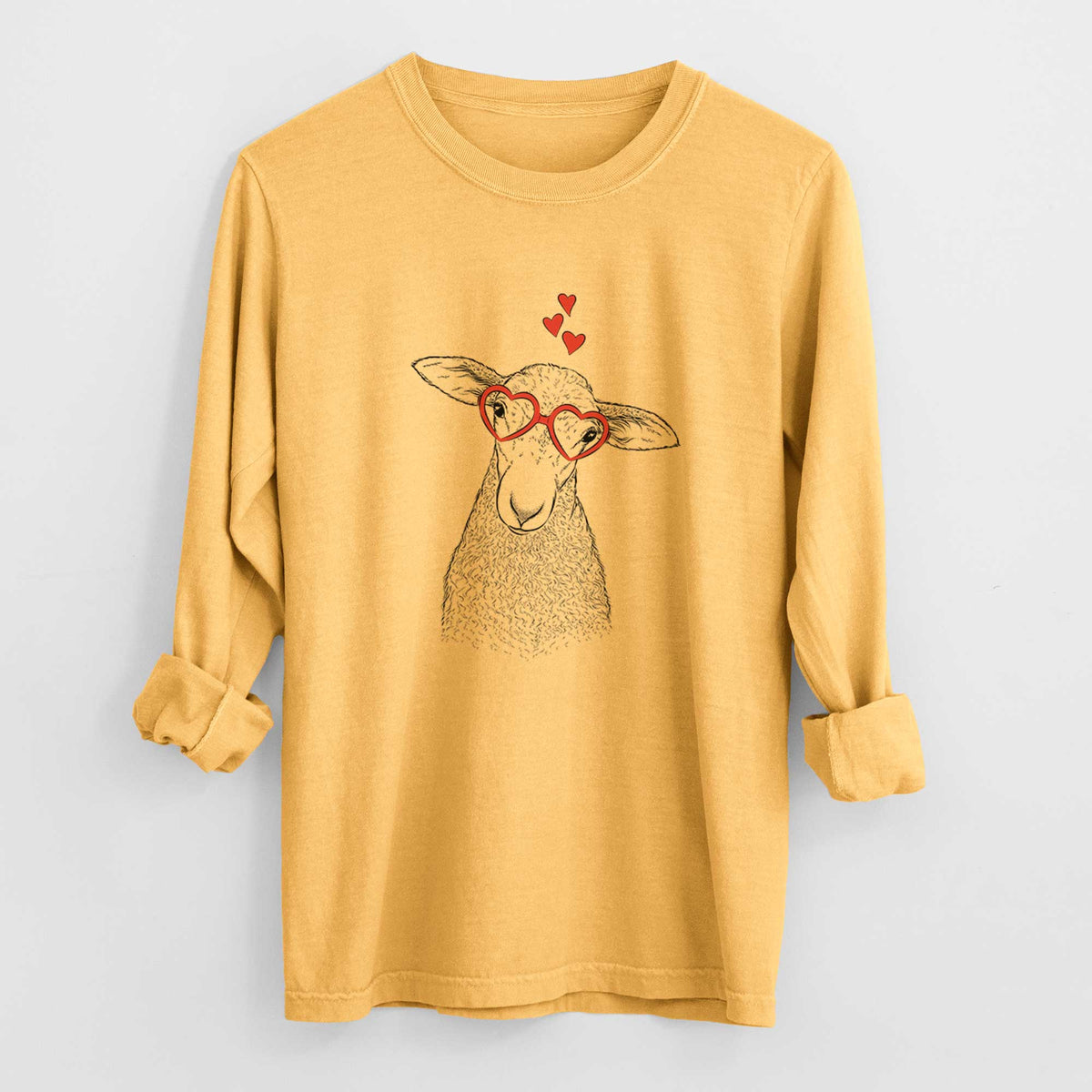 Valentine Ivy the Lamb - Heavyweight 100% Cotton Long Sleeve