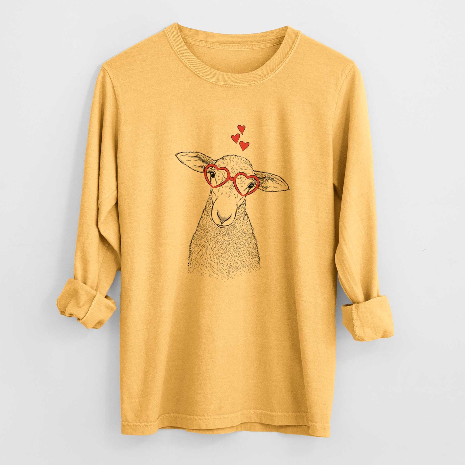Valentine Ivy the Lamb - Heavyweight 100% Cotton Long Sleeve