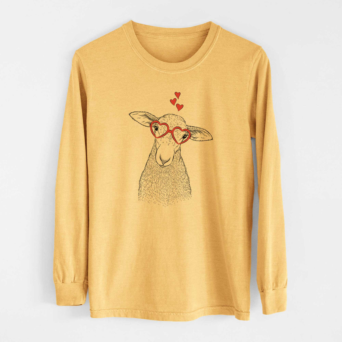 Valentine Ivy the Lamb - Heavyweight 100% Cotton Long Sleeve