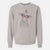 Valentine Ivy the Lamb - Unisex Pigment Dyed Crew Sweatshirt