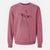 Valentine Ivy the Lamb - Unisex Pigment Dyed Crew Sweatshirt