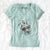 Valentine Ivy the Pitbull Mix - Women's Perfect V-neck Shirt