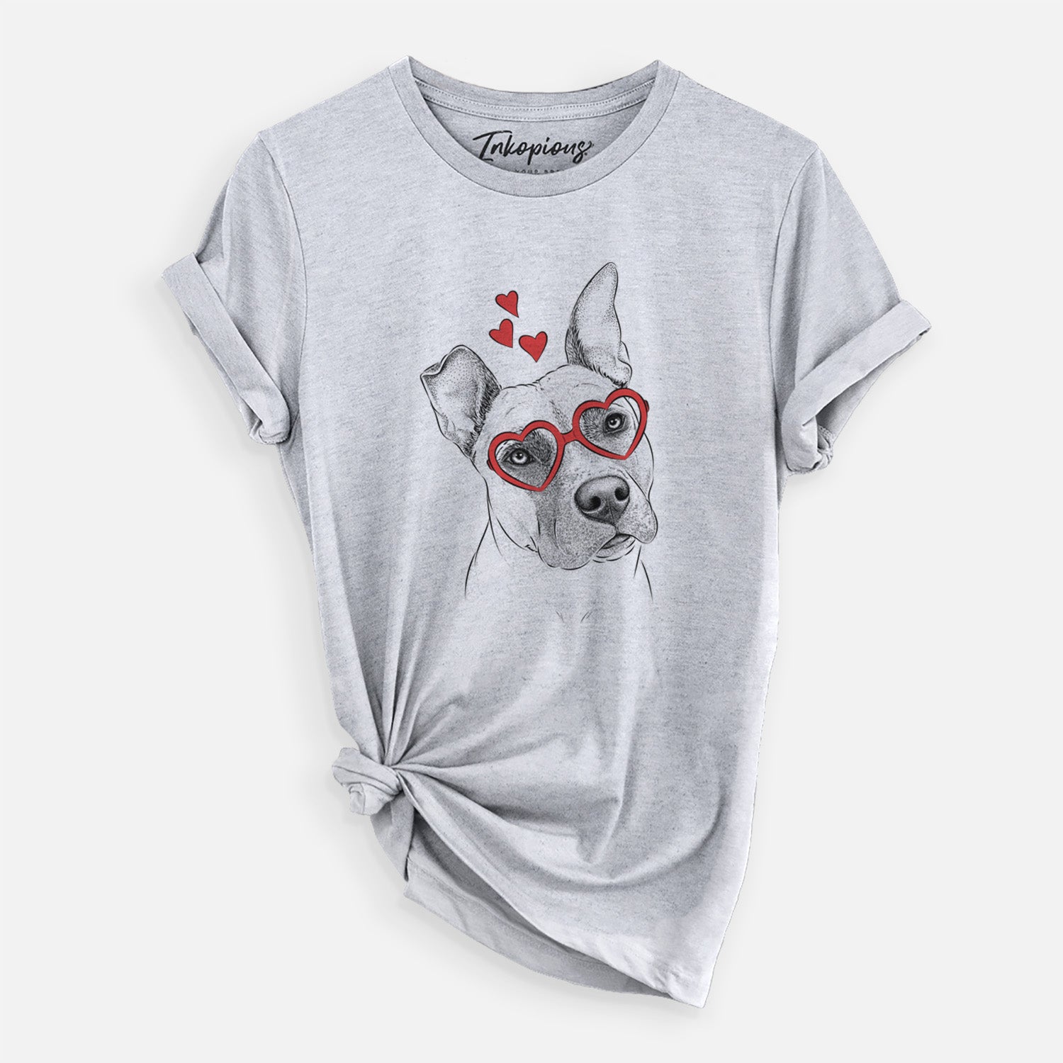 Valentine Ivy the Pitbull Mix - Unisex Crewneck