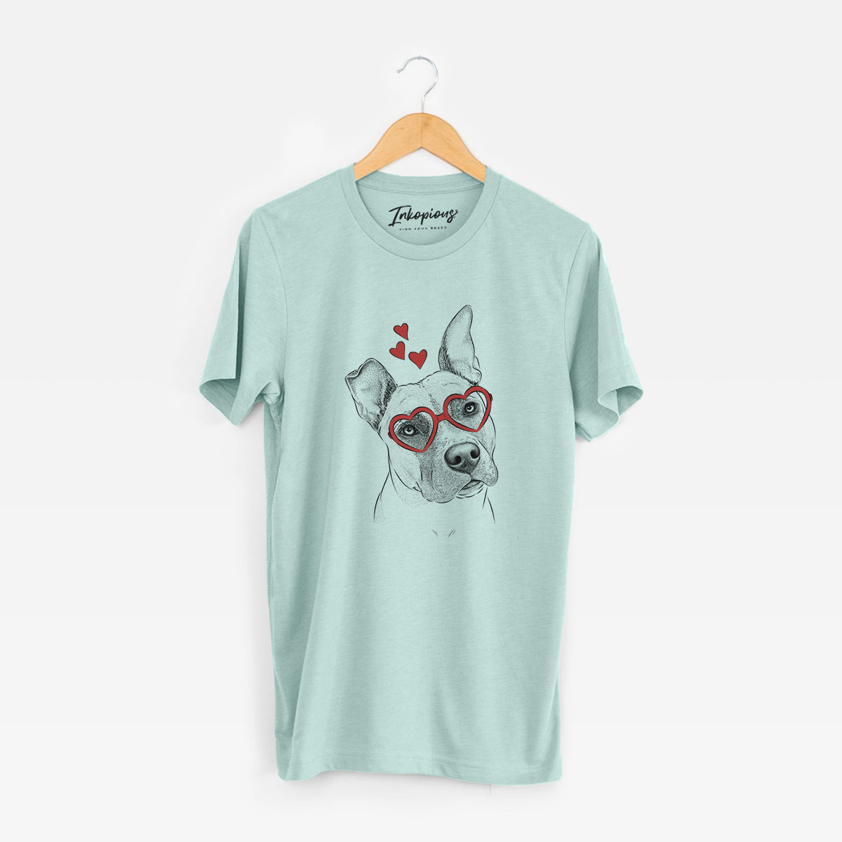 Valentine Ivy the Pitbull Mix - Unisex Crewneck