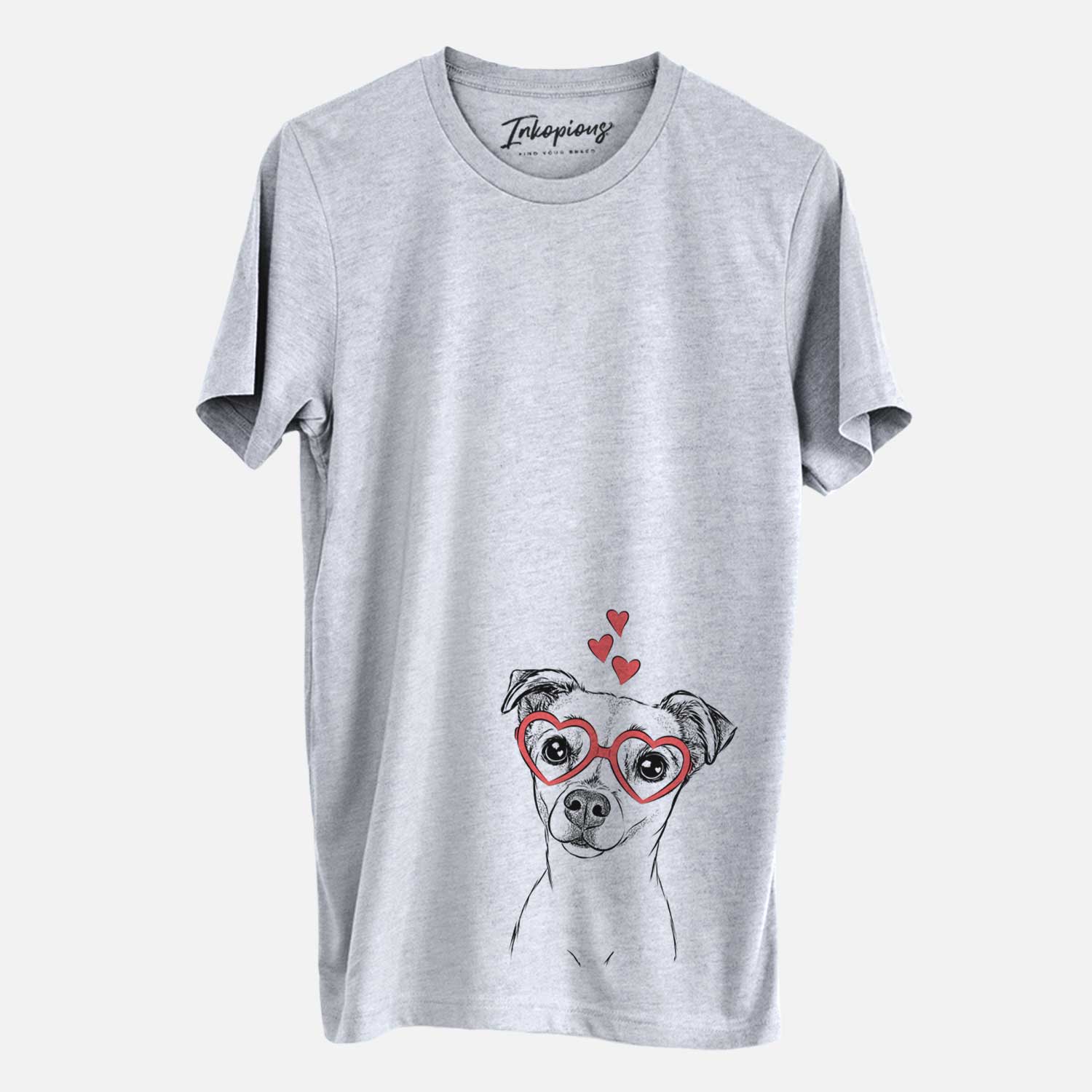 Valentine Izzy the Chiweenie - Unisex Crewneck