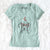 Valentine Jake the Beagle - Women's V-neck Shirt