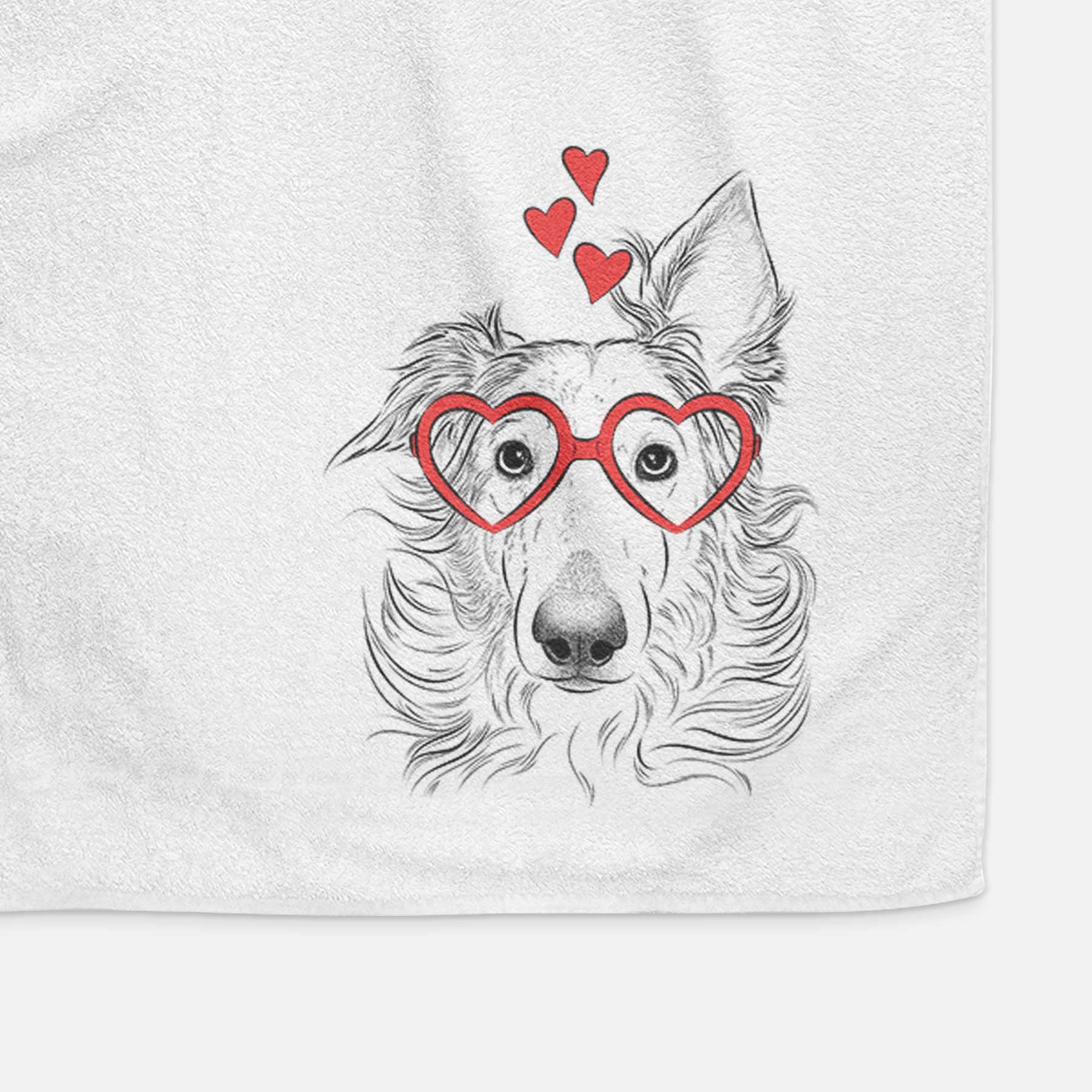 Jasha the Borzoi Decorative Hand Towel