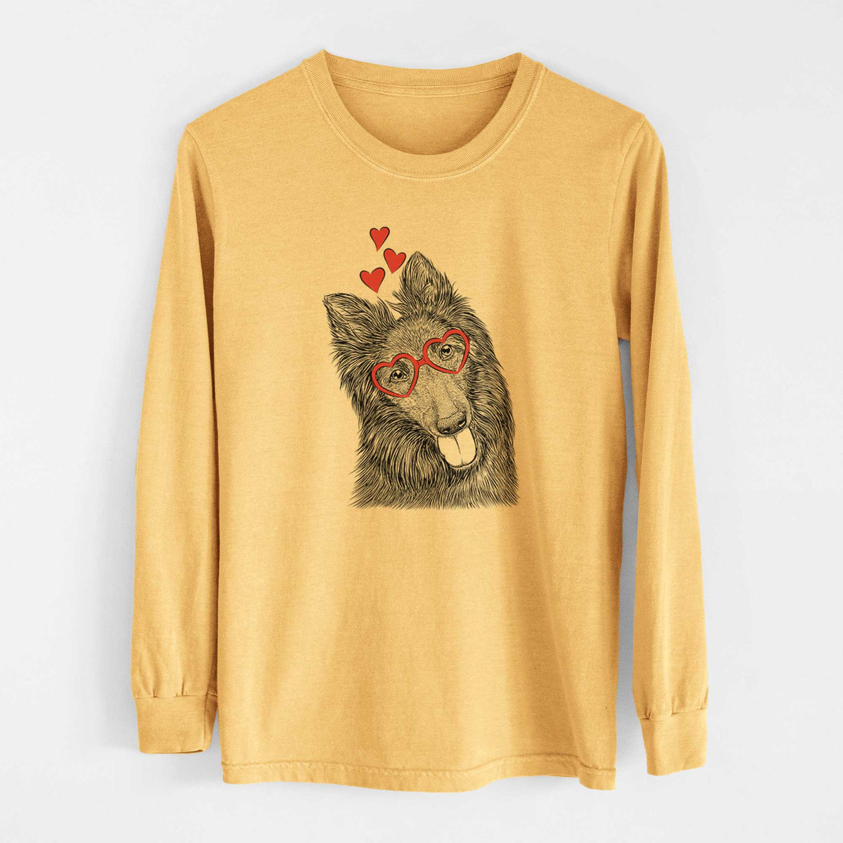 Valentine Jaxx the Belgian Tervuren - Heavyweight 100% Cotton Long Sleeve