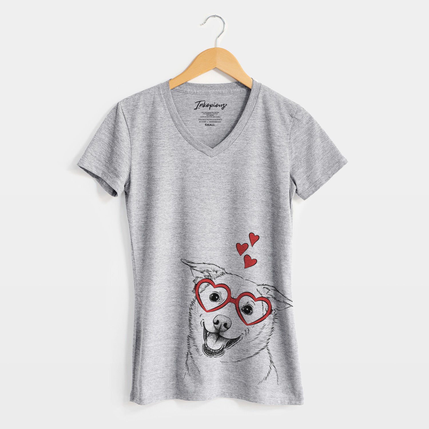 Valentine Jazz the Lab Mix - Women's Perfect V-neck Shirt