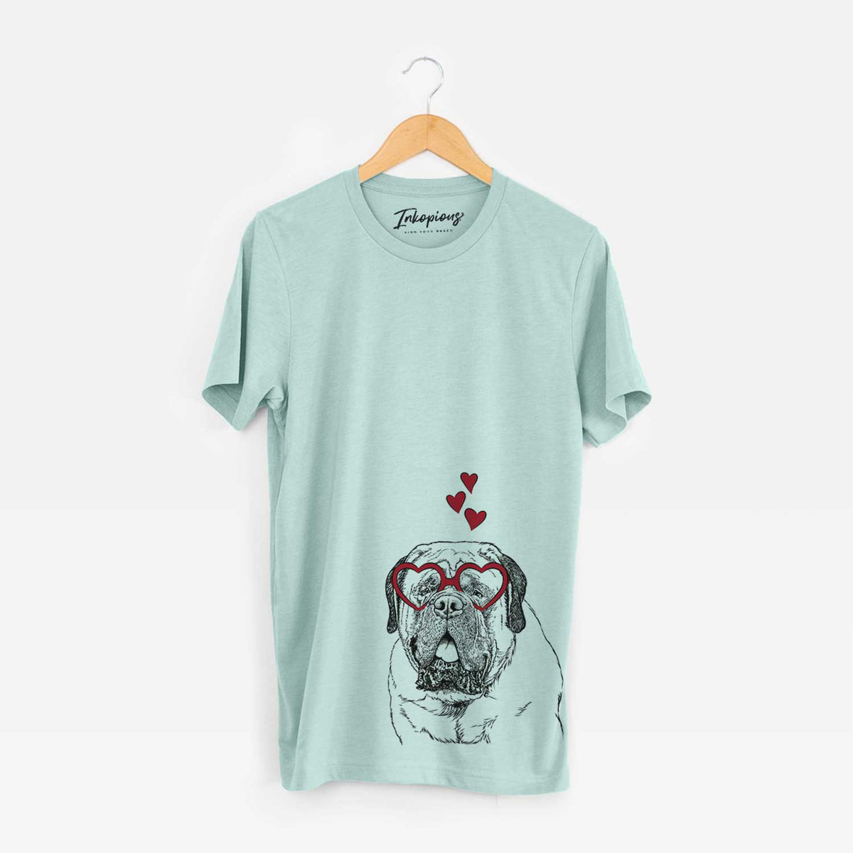 Jed the English Mastiff - Bella Canvas Unisex Crewneck