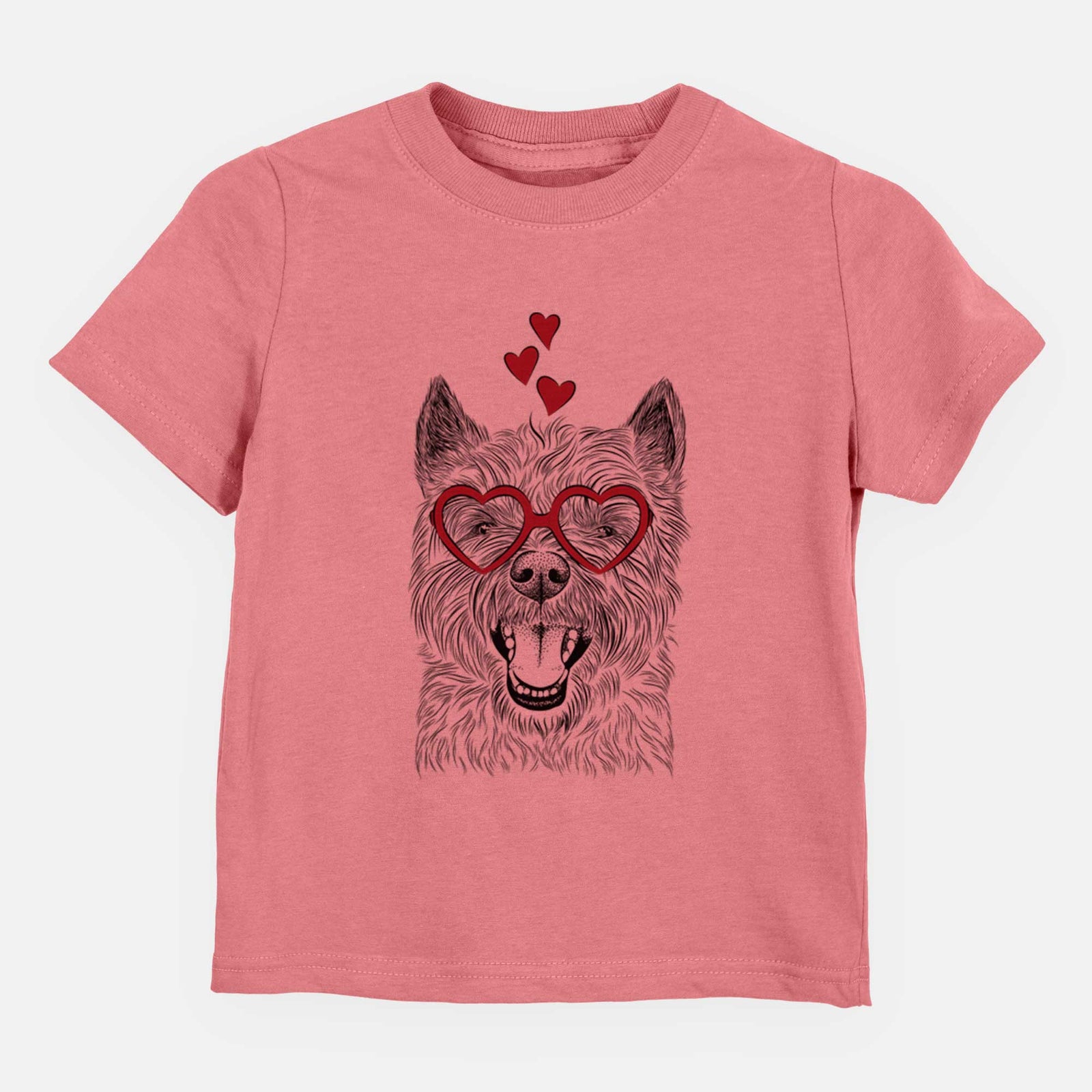 Valentine Jeff the Cairn Terrier - Kids/Youth/Toddler Shirt