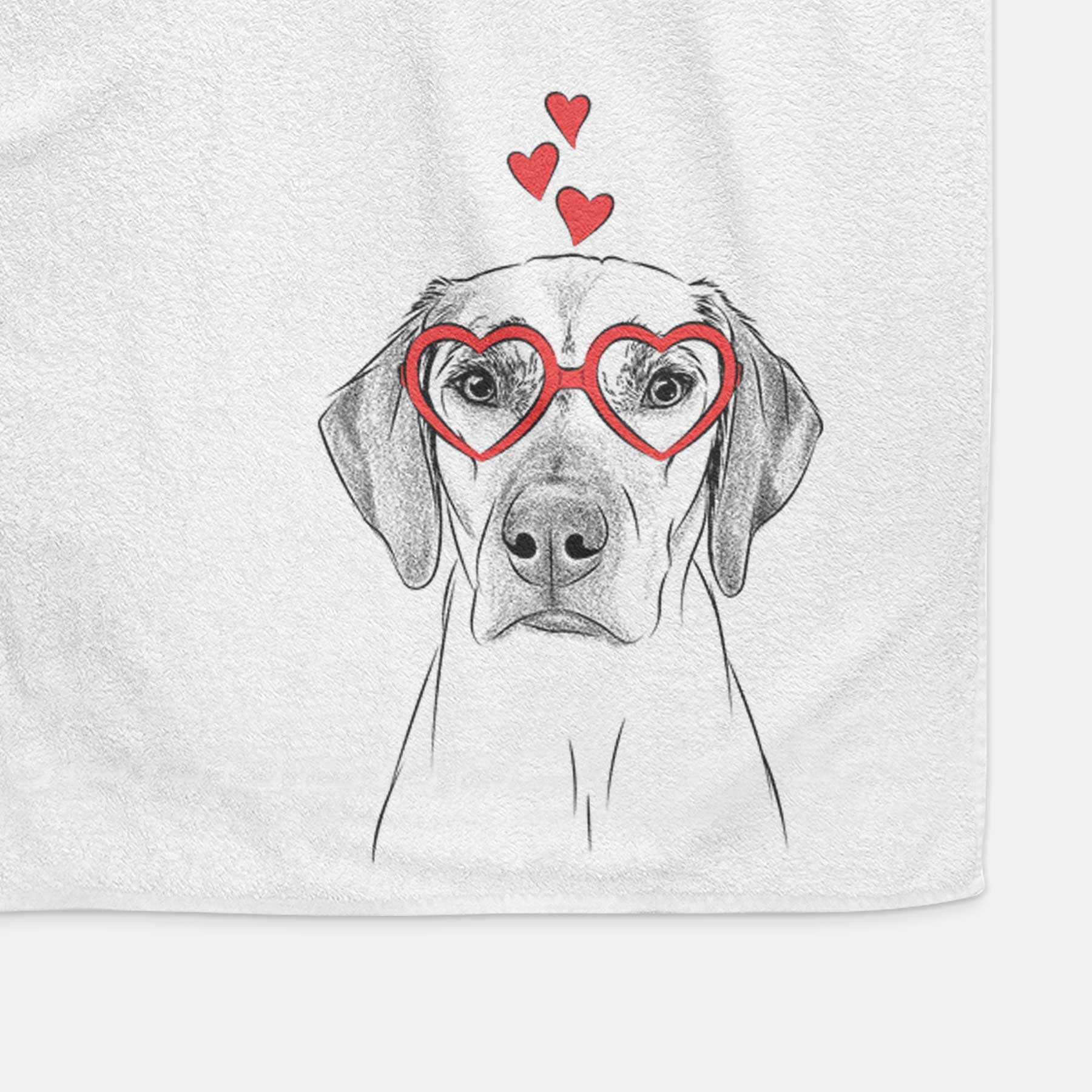 Jenga the Rhodesian Ridgeback Decorative Hand Towel