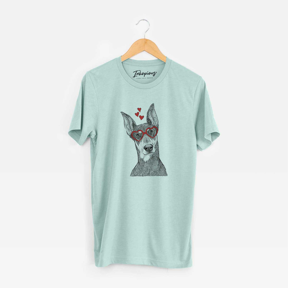 Valentine Jenna the Doberman Pinscher - Unisex Crewneck