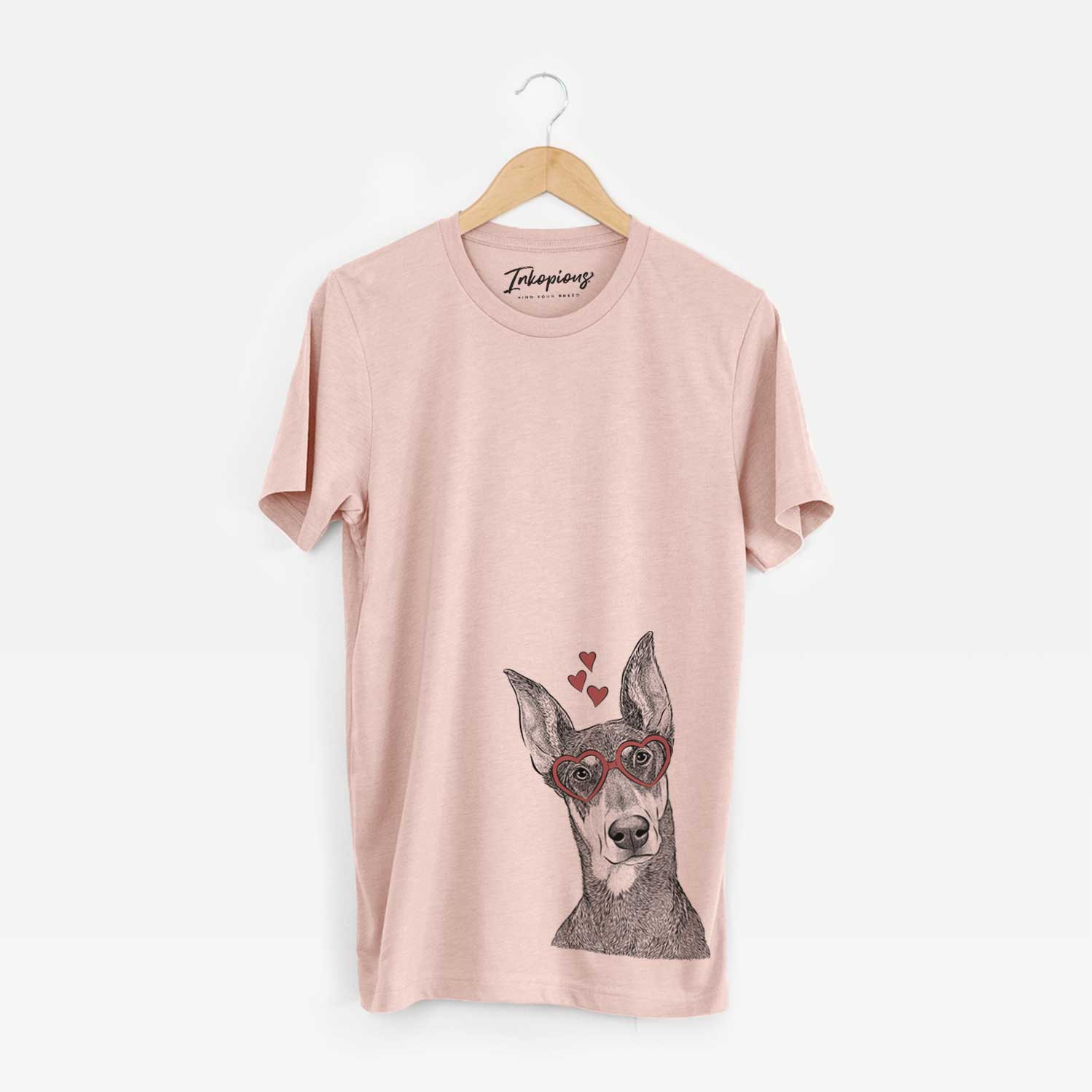 Valentine Jenna the Doberman Pinscher - Unisex Crewneck