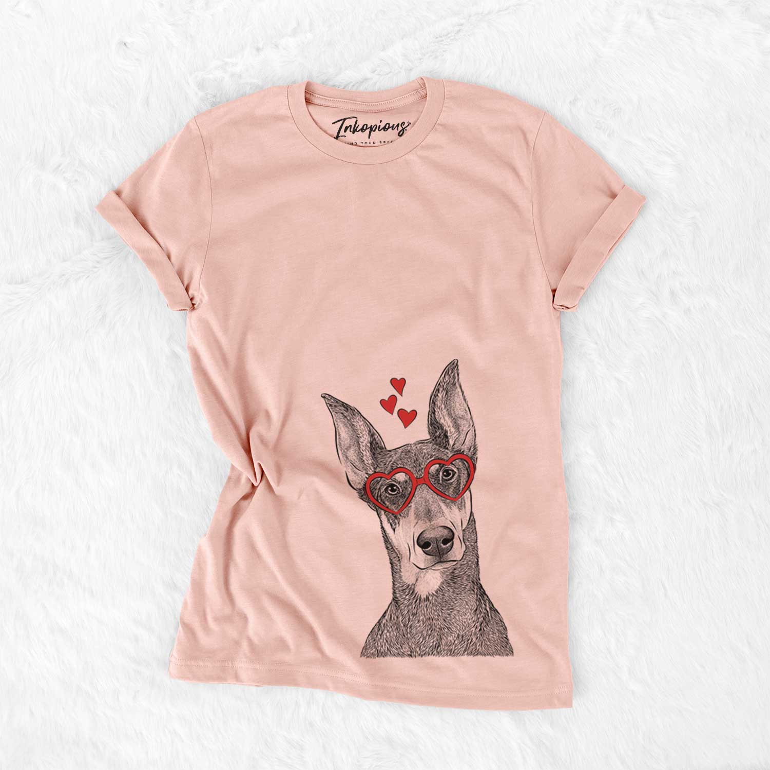 Jenna the Doberman Pinscher - Bella Canvas Unisex Crewneck