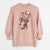 Valentine Jenny the Donkey - Unisex Pigment Dyed Crew Sweatshirt