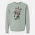 Valentine Jenny the Donkey - Unisex Pigment Dyed Crew Sweatshirt