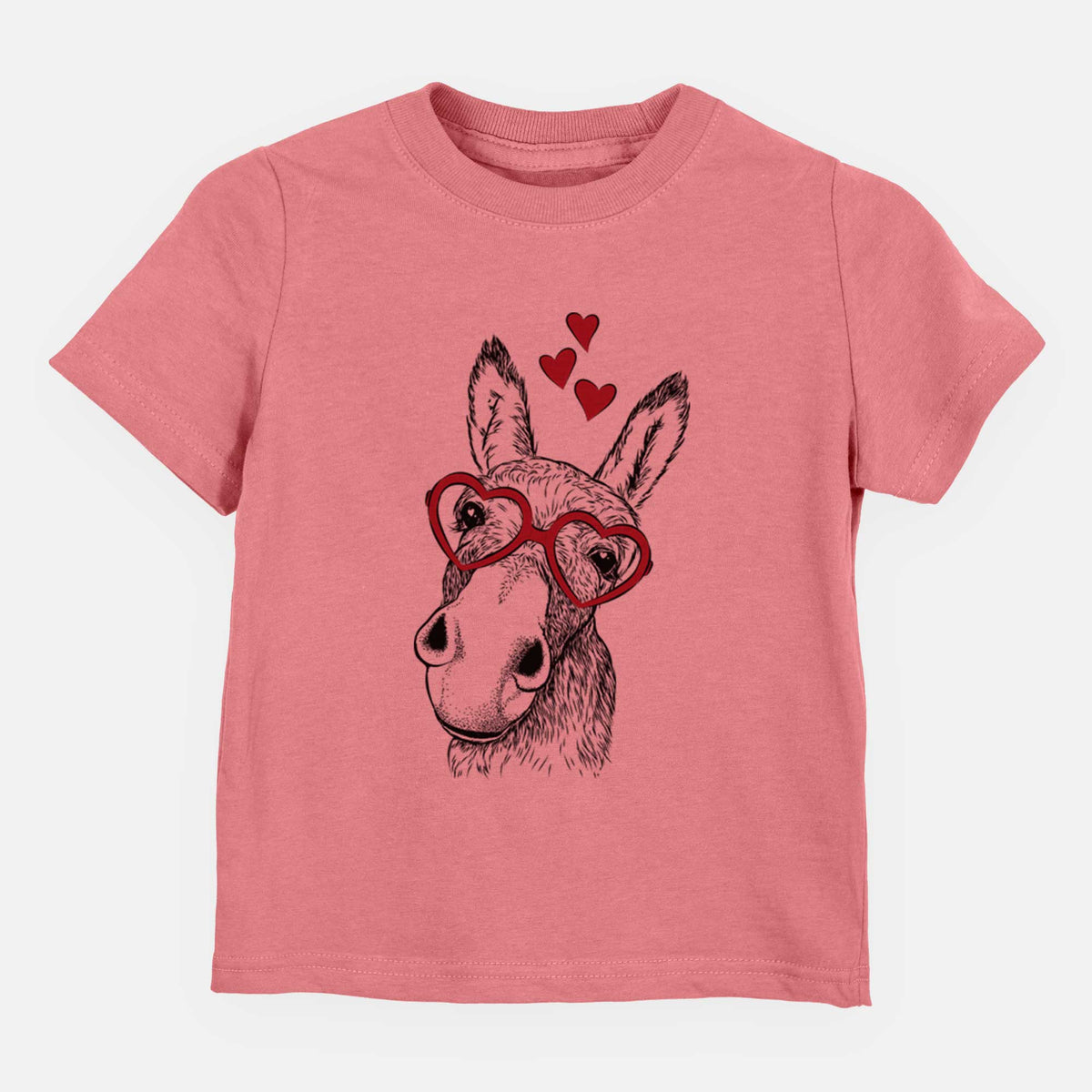 Valentine Jenny the Donkey - Kids/Youth/Toddler Shirt