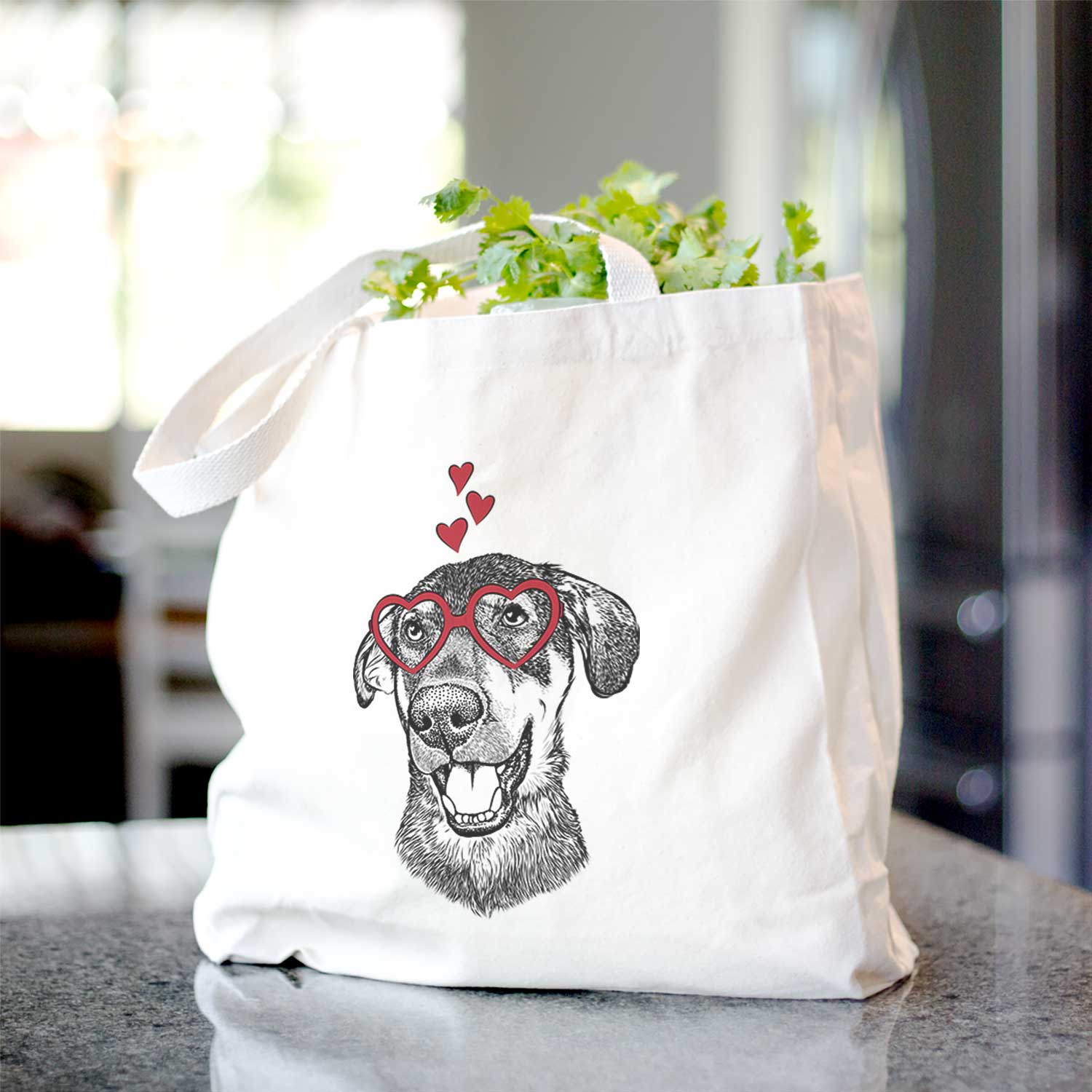 Jet the Mixed Breed - Tote Bag