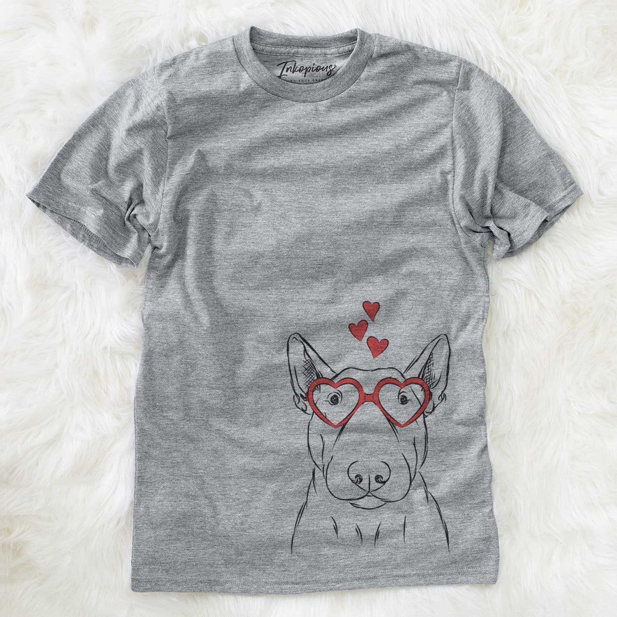 Valentine Jett the Bull Terrier - Unisex Crewneck