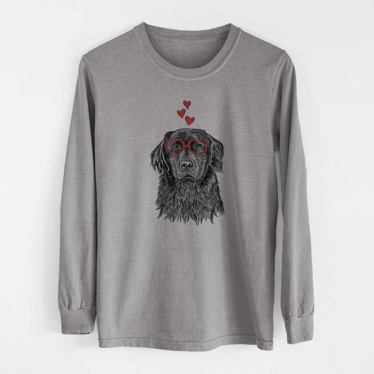 Valentine Jinx the Newfoundland - Heavyweight 100% Cotton Long Sleeve